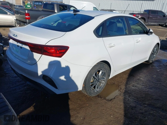 2023 Kia Forte LXS with VIN 3KPF24AD1PE621729, listed as a IAAI auction lot 41554199 with 39,640 mi miles and . Bid and sale history available at DreamBid. Image 4.