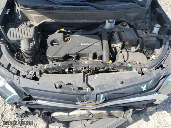 2020 Chevrolet Equinox LS with VIN 2GNAXHEVXL6117462, listed as a Copart auction lot 52993595 with 107,904 mi miles and Salvage Title. Bid and sale history available at carsss.com. Image 12.