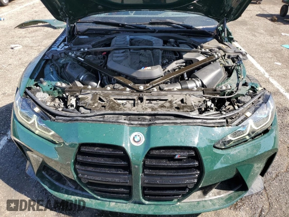 2023 BMW M3 Competition with VIN WBS33AY03PFP14557, listed as a Copart auction lot 73034224 with 10,085 mi miles and Salvage Title. Bid and sale history available at carsss.com. Image 12.