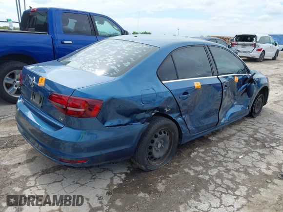 2017 Volkswagen Jetta S with VIN 3VW2B7AJ6HM383418, listed as a IAAI auction lot 41903383 with 91,285 mi miles and . Bid and sale history available at DreamBid. Image 4.