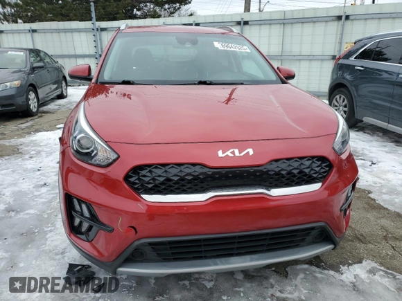 2022 Kia Niro LXS with VIN KNDCB3LC9N5539953, listed as a Copart auction lot 89042525 with 68,265 mi miles and Salvage Title. Bid and sale history available at carsss.com. Image 5.