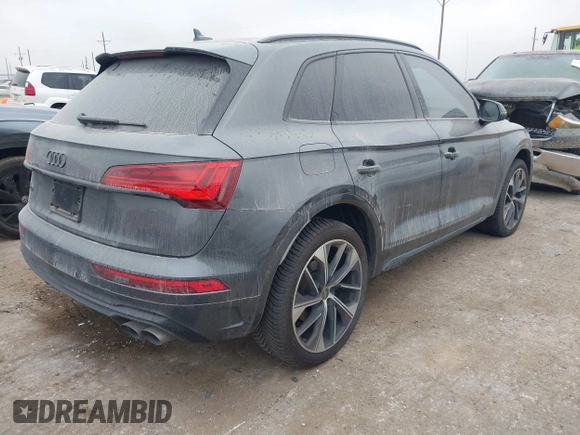 2022 Audi SQ5 Premium Plus with VIN WA1B4AFY0N2087517, listed as a IAAI auction lot 41193190 with 35,400 mi miles. Bid and sale history available at carsss.com. Image 4.