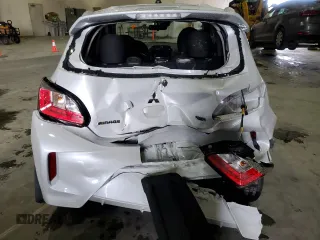 2022 Mitsubishi Mirage ES z VIN ML32AUHJ8NH002634, wystawiony jako Copart lot #56574815 z przebiegiem 15 036 mil mil oraz Nie do naprawy. Historia ofert i sprzedaży dostępna na DreamBid. Obrazek 6.