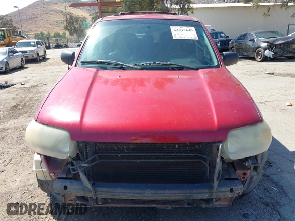 2007 Ford Escape Limited with VIN 1FMCU04167KB90000, listed as a IAAI auction lot 42217640 with 233,117 mi miles and . Bid and sale history available at DreamBid. Image 6.