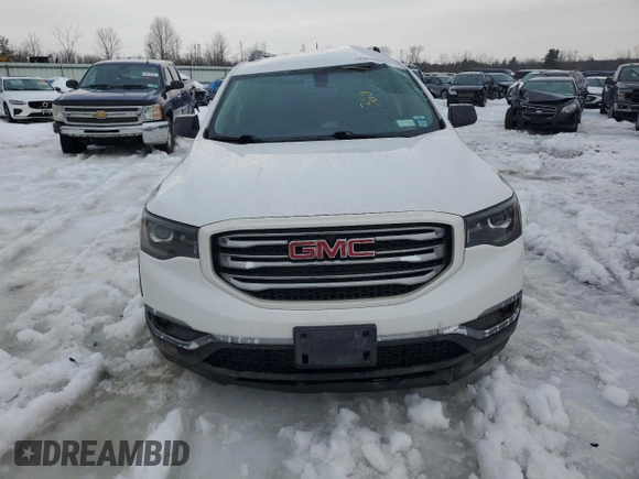 2019 GMC Acadia SLT with VIN 1GKKNVLS6KZ215101, listed as a Copart auction lot 45848645 with 62,206 mi miles and Salvage Title. Bid and sale history available at DreamBid. Image 5.