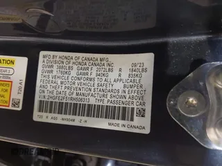 2024 Honda Civic Sport с VIN 2HGFE2F51RH506313, выставлен на аукционе IAAI как лот 41991285 с пробегом 35 853 миль миль и . История ставок и продаж доступна на DreamBid. Изображение 9.