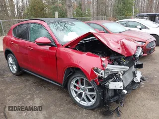 2019 Alfa Romeo Stelvio Ti with VIN ZASPAKBNXK7C31621, listed as a IAAI auction lot 41773366 with 37,344 mi miles and . Bid and sale history available at DreamBid. Image 1.