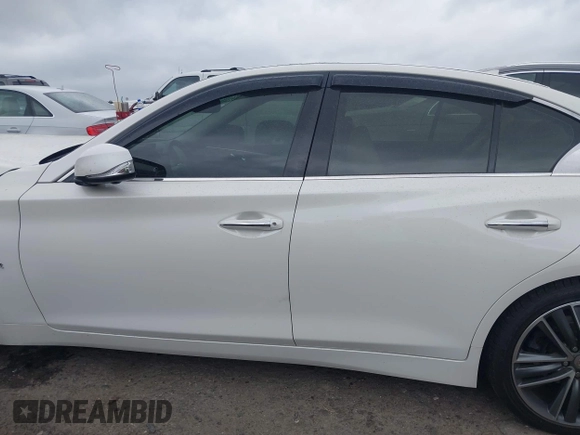 2016 Infiniti Q50 Premium with VIN JN1EV7AR8GM345554, listed as a IAAI auction lot 41965915 with 88,646 mi miles and . Bid and sale history available at DreamBid. Image 15.