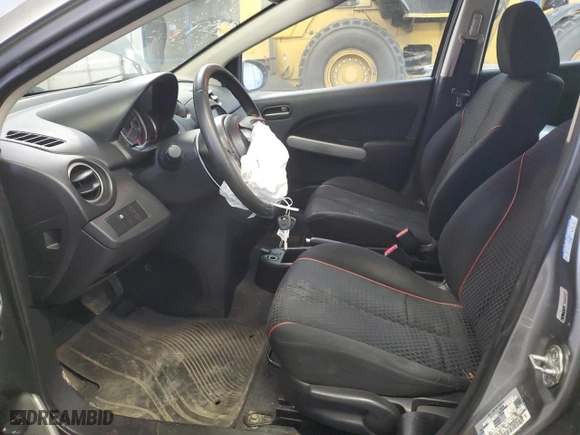 2012 Mazda Mazda2 Touring with VIN JM1DE1LZ2C0146049, listed as a Copart auction lot 46461735 with 202,667 mi miles and Salvage Title. Bid and sale history available at carsss.com. Image 7.