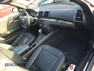 2009 BMW 1 Series 128i with VIN WBAUN13569VH80991, listed as a Copart auction lot 43225685 with 104,652 mi miles and Salvage Title. Bid and sale history available at DreamBid. Image 8.