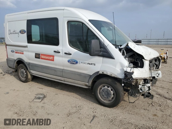 2020 Ford Transit Cargo with VIN 1FTBR1C81LKA03746, listed as a Copart auction lot 49331395 with Not provided miles and Salvage title. Bid and sale history available at DreamBid. Image 4.