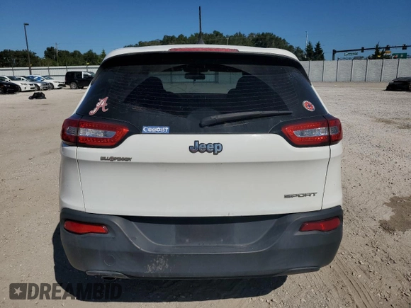 2017 Jeep Cherokee Altitude с VIN 1C4PJLAB1HW507866, выставлен на аукционе Copart как лот 76026094 с пробегом 100 372 миль миль и На запчасти • Non repairable. История ставок и продаж доступна на DreamBid. Изображение 6.