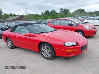 2001 Chevrolet Camaro z VIN 2G1FP32K712143901, wystawiony jako IAAI lot #42391107 z przebiegiem 96 688 mil mil oraz . Historia ofert i sprzedaży dostępna na DreamBid. Obrazek 1.