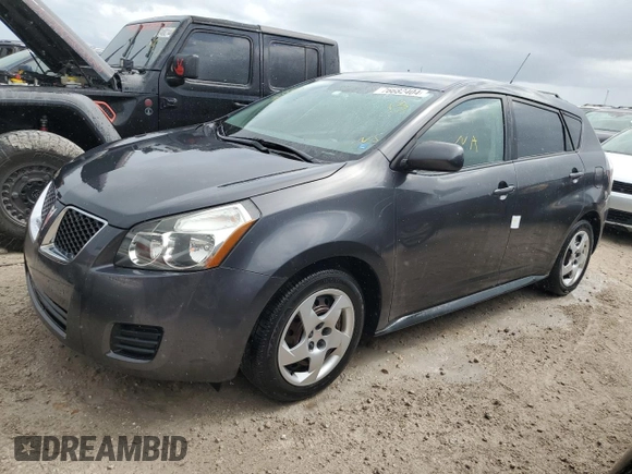 2009 Pontiac Vibe w/1SA with VIN 5Y2SP67839Z469921, listed as a Copart auction lot 76682404 with 0 mi miles and Non Repairable. Bid and sale history available at carsss.com. Image 1.