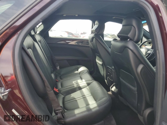 2017 Lincoln MKZ Hybrid Reserve with VIN 3LN6L5MUXHR639473, listed as a Copart auction lot 46321955 with 66,382 mi miles and Salvage Title. Bid and sale history available at DreamBid. Image 10.