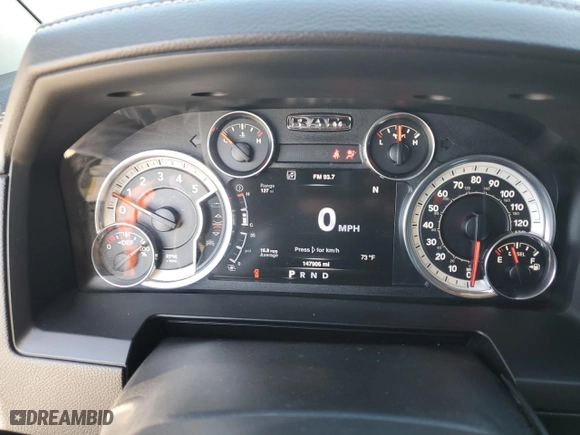 2016 Ram 2500 Laramie with VIN 3C6UR5FL2GG236426, listed as a Copart auction lot 81607744 with 147,906 mi miles and Clean Title. Bid and sale history available at carsss.com. Image 9.