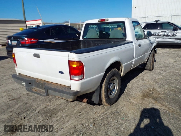 1999 Ford Ranger XL with VIN 1FTYR10C5XPA18200, listed as a IAAI auction lot 41429116 with 315,332 mi miles. Bid and sale history available at carsss.com. Image 4.