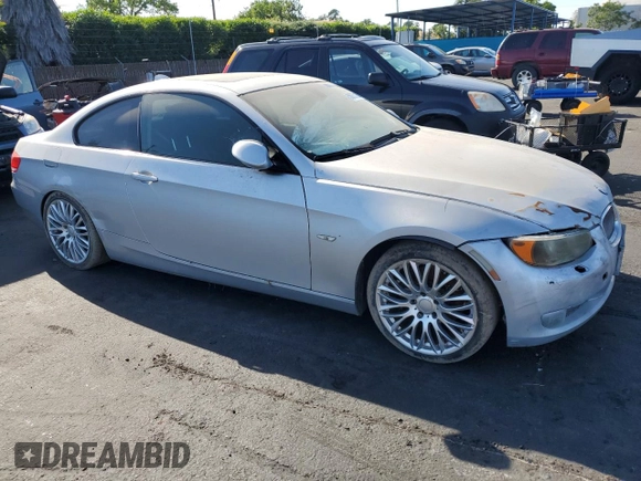 2009 BMW 3 Series 328i with VIN WBAWV135X9P121984, listed as a Copart auction lot 56055365 with Not Provided miles and Salvage Title. Bid and sale history available at DreamBid. Image 4.