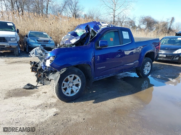 2017 Chevrolet Colorado 4WD LT with VIN 1GCHTCEN1H1223055, listed as a IAAI auction lot 41512943 with 1 mi miles. Bid and sale history available at carsss.com. Image 21.