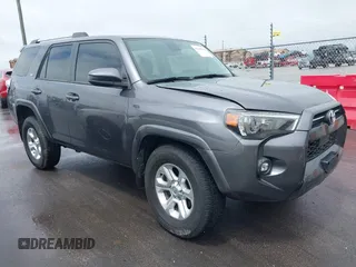 2022 Toyota 4Runner SR5 with VIN JTEEU5JRXN5260206, listed as a IAAI auction lot 42201184 with 69,235 mi miles and . Bid and sale history available at DreamBid. Image 1.