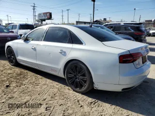 2015 Audi A8 3.0T with VIN WAU3GAFD8FN005271, listed as a Copart auction lot 64262595 with 88,931 mi miles and Salvage title. Bid and sale history available at DreamBid. Image 2.