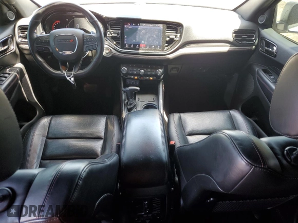 2022 Dodge Durango R/T Plus with VIN 1C4SDJCT0NC107189, listed as a Copart auction lot 58378735 with 44,364 mi miles and Salvage title. Bid and sale history available at DreamBid. Image 8.
