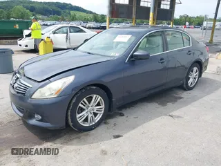 2011 Infiniti G25 with VIN JN1DV6AP1BM600039, listed as a IAAI auction lot 42689063 with 101,797 mi miles and . Bid and sale history available at DreamBid. Image 2.