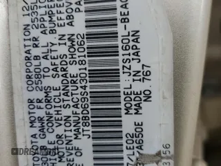 2003 Lexus GS 300 z VIN JT8BD69S430181062, wystawiony jako Copart lot #58788285 z przebiegiem 194 389 mil mil oraz Tytuł czysty. Historia ofert i sprzedaży dostępna na DreamBid. Obrazek 12.