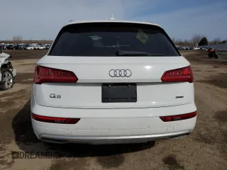 2020 Audi Q5 Premium with VIN WA1ANAFYXL2026794, listed as a Copart auction lot 44834995 with 66,010 mi miles and Salvage title. Bid and sale history available at DreamBid. Image 6.