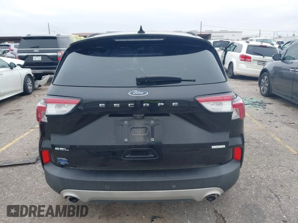 2020 Ford Escape SEL with VIN 1FMCU0H62LUA54273, listed as a IAAI auction lot 41608700 with 70,545 mi miles and . Bid and sale history available at carsss.com. Image 17.
