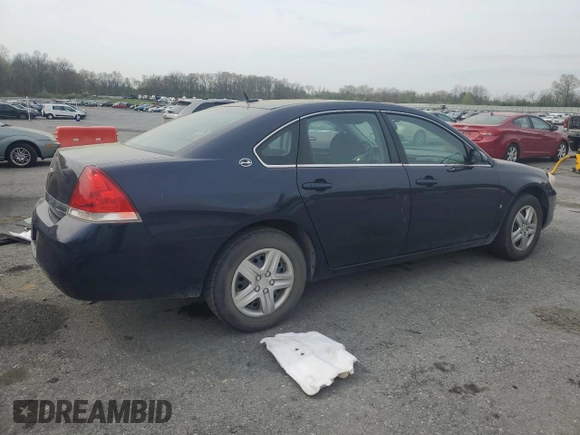 2008 Chevrolet Impala LS with VIN 2G1WB58N589112739, listed as a Copart auction lot 54407935 with 253,098 mi miles and Salvage Title. Bid and sale history available at DreamBid. Image 3.