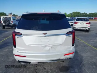 2025 Cadillac XT6 FWD Premium Luxury with VIN 1GYKPCRS9SZ122102, listed as a IAAI auction lot 41677275 with 4,227 mi miles. Bid and sale history available at carsss.com. Image 16.