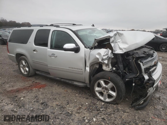 2010 Chevrolet Suburban LTZ with VIN 1GNUKKE31AR152299, listed as a Copart auction lot 83791914 with 209,102 mi miles and Clean Title. Bid and sale history available at carsss.com. Image 4.