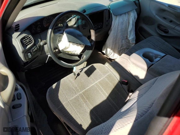 1998 Ford F-150 Standard with VIN 1FTZX17W5WNC13735, listed as a Copart auction lot 58397024 with 185,331 mi miles and Salvage Title. Bid and sale history available at carsss.com. Image 8.
