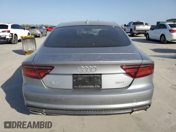 2016 Audi A7 Prestige с VIN WAU2GAFC5GN166715, выставлен на аукционе Copart как лот 49501465 с пробегом 88 248 миль миль и Списание • Salvage title. История ставок и продаж доступна на DreamBid. Изображение 6.
