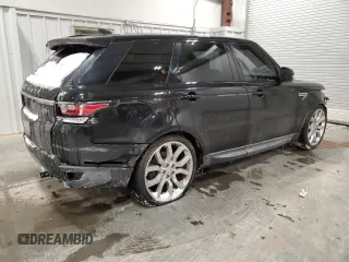 2017 Land Rover Range Rover Sport HSE with VIN SALWR2FK6HA168955, listed as a Copart auction lot 45399925 with 88,565 mi miles and Non Repairable. Bid and sale history available at carsss.com. Image 3.