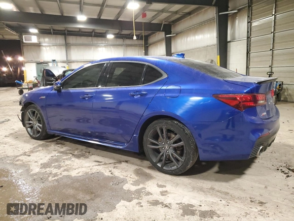 2019 Acura TLX w/Advance Pkg with VIN 19UUB3F82KA801294, listed as a Copart auction lot 89244275 with 118,541 mi miles and Salvage Title. Bid and sale history available at carsss.com. Image 2.