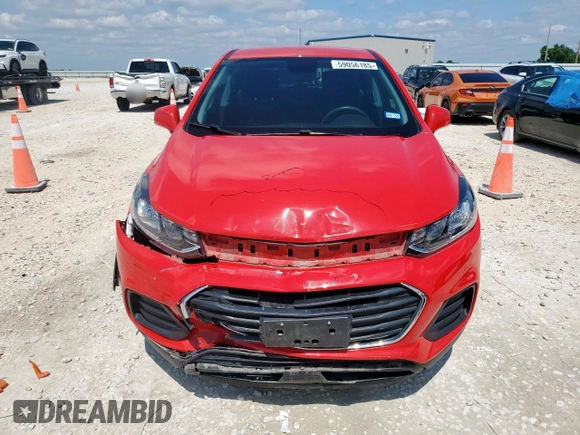 2020 Chevrolet Trax LS with VIN KL7CJKSB8LB350972, listed as a Copart auction lot 59056185 with 41,788 mi miles and Salvage title. Bid and sale history available at DreamBid. Image 5.