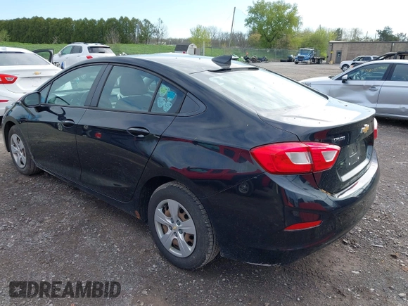 2018 Chevrolet Cruze LS with VIN 1G1BC5SM6J7111831, listed as a IAAI auction lot 42149220 with 88,125 mi miles and . Bid and sale history available at DreamBid. Image 3.