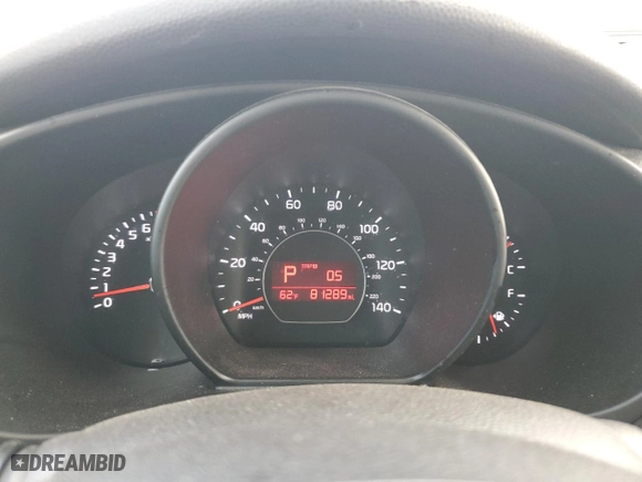 2017 Kia Soul with VIN KNDJN2A22H7465870, listed as a Copart auction lot 50356225 with 81,289 mi miles and Salvage Title. Bid and sale history available at carsss.com. Image 9.
