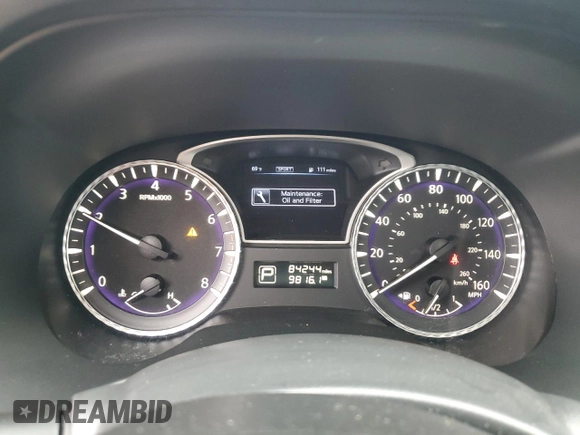 2017 Infiniti QX60 with VIN 5N1DL0MN1HC544592, listed as a Copart auction lot 85887984 with 84,244 mi miles and Salvage Title. Bid and sale history available at carsss.com. Image 9.