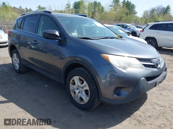2015 Toyota RAV4 LE with VIN JTMBFREV1FD126062, listed as a IAAI auction lot 42095265 with 274,224 mi miles. Bid and sale history available at carsss.com. Image 1.