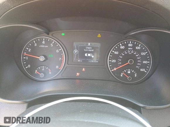2016 Kia Optima LX with VIN KNAGT4L34G5072638, listed as a Copart auction lot 63792395 with 113,610 mi miles and Salvage title. Bid and sale history available at DreamBid. Image 9.