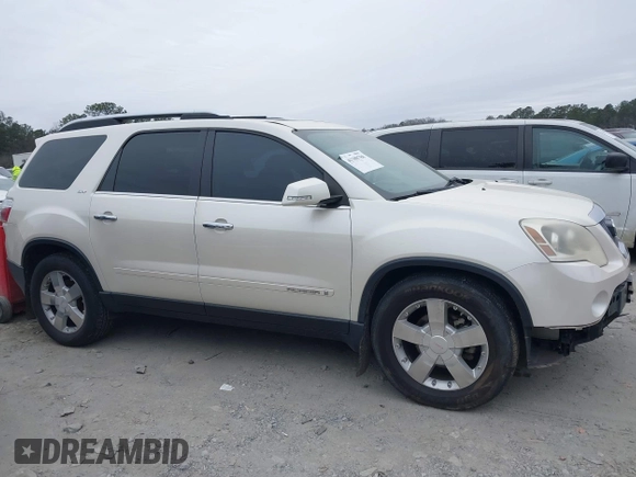 2008 GMC Acadia SLT2 with VIN 1GKER33738J151267, listed as a IAAI auction lot 41380788 with 205,806 mi miles. Bid and sale history available at carsss.com. Image 13.
