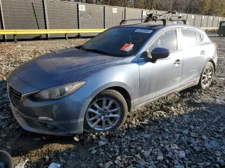 2015 Mazda 3 i Grand Touring z VIN JM1BM1M76F1246323, wystawiony jako Copart lot #42283445 z przebiegiem 160 126 mil mil oraz Szkoda całkowita • Salvage title. Historia ofert i sprzedaży dostępna na DreamBid. Obrazek 1.