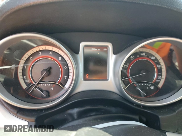 2014 Dodge Journey American Value Pkg with VIN 3C4PDCAB3ET241727, listed as a Copart auction lot 50525965 with 173,244 mi miles and Salvage Title. Bid and sale history available at carsss.com. Image 9.