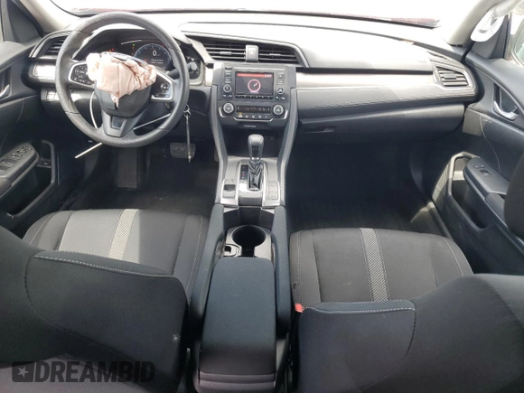2019 Honda Civic Sedan LX with VIN 2HGFC2F63KH593619, listed as a Copart auction lot 51510595 with 51,467 mi miles and Salvage Title. Bid and sale history available at carsss.com. Image 8.