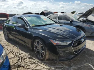 2019 Audi A7 Prestige with VIN WAUV2BF23KN046042, listed as a Copart auction lot 75095284 with 47,191 mi miles and Non Repairable. Bid and sale history available at carsss.com. Image 4.