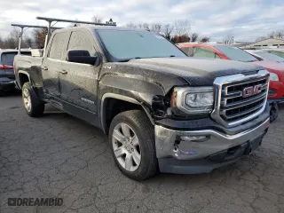 2017 GMC Sierra 1500 SLE with VIN 1GTV2MEH3HZ286505, listed as a Copart auction lot 80279004 with 0 mi miles and Salvage Title. Bid and sale history available at carsss.com. Image 4.