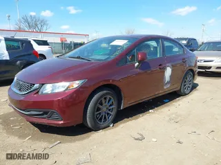 2013 Honda Civic Sdn LX with VIN 19XFB2F52DE220739, listed as a IAAI auction lot 41889049 with 42,675 mi miles. Bid and sale history available at carsss.com. Image 16.
